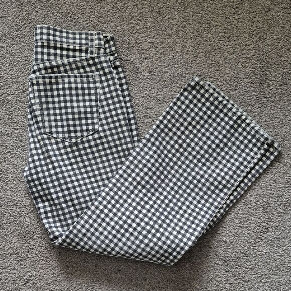 Reformation Monochrome Checkered Pants - Size: 26 - Picture 7 of 8